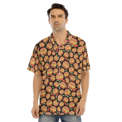 Nova Gengar košulja s anime printom za muškarce i žene Kawaii ljetne košulje kratkih rukava na kopčanje u havajskom ležernom stilu