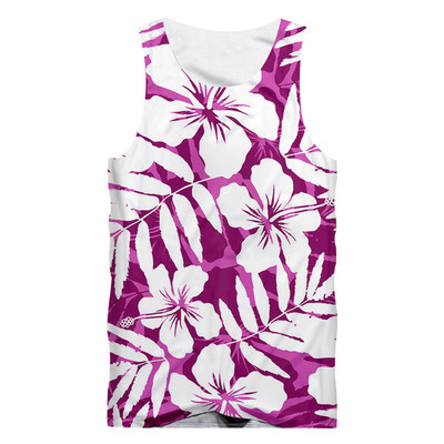 OGKB Topi Vīriešiem Jauns Krekls Bez Piedurknēm Melns Balts Leopards Tiger Stipe Print 3D Printed Liela izmēra Habiliment Vīriešiem Vasara