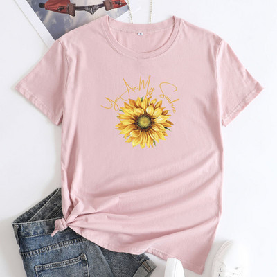 JFUNCY női túlméretezett póló rövid ujjú pamut póló 2022 nyári új pólók női póló koreai divat női felső