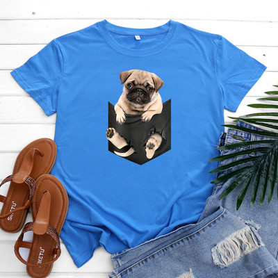 JFUNCY Дамска тениска Памучен топ 2022 Дамска тениска Пролет Лято Тениска с къс ръкав Harajuku Kawaii Графични тениски