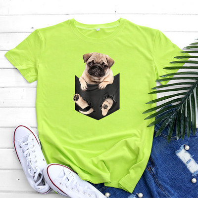 JFUNCY Дамска тениска Памучен топ 2022 Дамска тениска Пролет Лято Тениска с къс ръкав Harajuku Kawaii Графични тениски