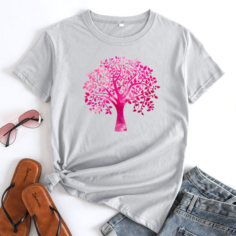 JFUNCY Tricou supradimensionat pentru femei Tricou cu mânecă scurtă Tricou pentru femei de vară Tricou grafic nou la modă Tricou pentru femei din bumbac