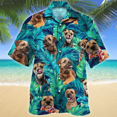 Cămașă hawaiană cu model floral Boston Terrier Cămașă hawaiană imprimată 3D pentru bărbați pentru femei Cămașă casual Harajuku unisex