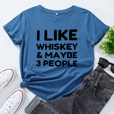 JFUNCY Vicces betűkkel nyomtatott póló Női rövid ujjú pamut póló Női nyári pólók Női felsők S-5XL női ingek