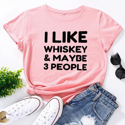 JFUNCY Vicces betűkkel nyomtatott póló Női rövid ujjú pamut póló Női nyári pólók Női felsők S-5XL női ingek