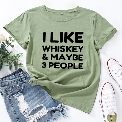 JFUNCY Vicces betűkkel nyomtatott póló Női rövid ujjú pamut póló Női nyári pólók Női felsők S-5XL női ingek