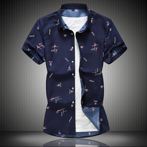 2023. gada vasara Zīmols Vīriešu Krekli ar īsām piedurknēm ar burtu apdruku ikdienas Biznesa vīriešu Krekli Camisas masculina Liels izmērs 5XL 6XL 7XL