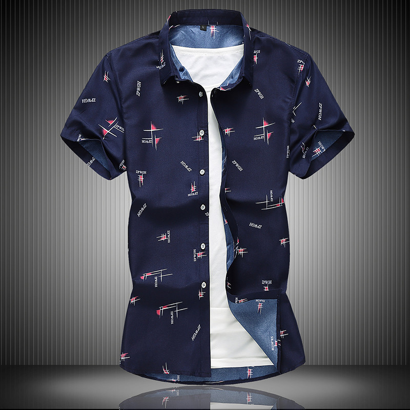 2023. gada vasara Zīmols Vīriešu Krekli ar īsām piedurknēm ar burtu apdruku ikdienas Biznesa vīriešu Krekli Camisas masculina Liels izmērs 5XL 6XL 7XL