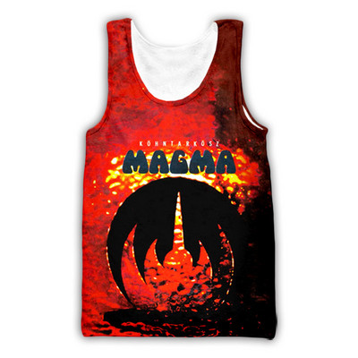 Νέα μόδα Γυναικείες/Ανδρικές 3D εκτυπώσεις Magma φανελάκια Harajuku γιλέκο καλοκαιρινά πουκάμισα εσώρουχα Streetwear