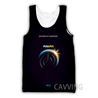 Νέα μόδα Γυναικείες/Ανδρικές 3D εκτυπώσεις Magma φανελάκια Harajuku γιλέκο καλοκαιρινά πουκάμισα εσώρουχα Streetwear