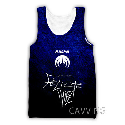 Νέα μόδα Γυναικείες/Ανδρικές 3D εκτυπώσεις Magma φανελάκια Harajuku γιλέκο καλοκαιρινά πουκάμισα εσώρουχα Streetwear