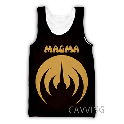 Νέα μόδα Γυναικείες/Ανδρικές 3D εκτυπώσεις Magma φανελάκια Harajuku γιλέκο καλοκαιρινά πουκάμισα εσώρουχα Streetwear