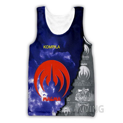 Νέα μόδα Γυναικείες/Ανδρικές 3D εκτυπώσεις Magma φανελάκια Harajuku γιλέκο καλοκαιρινά πουκάμισα εσώρουχα Streetwear