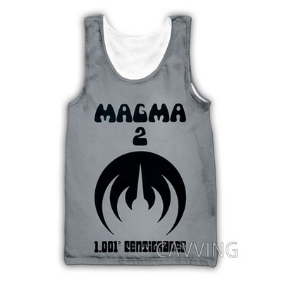 Νέα μόδα Γυναικείες/Ανδρικές 3D εκτυπώσεις Magma φανελάκια Harajuku γιλέκο καλοκαιρινά πουκάμισα εσώρουχα Streetwear