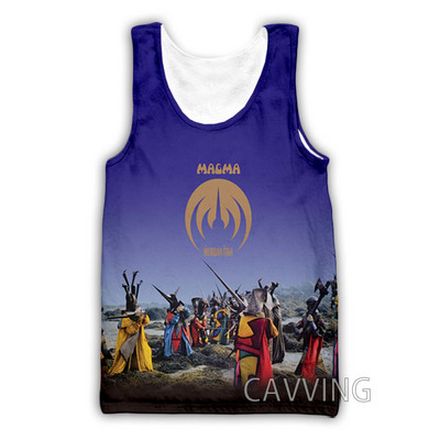 Νέα μόδα Γυναικείες/Ανδρικές 3D εκτυπώσεις Magma φανελάκια Harajuku γιλέκο καλοκαιρινά πουκάμισα εσώρουχα Streetwear