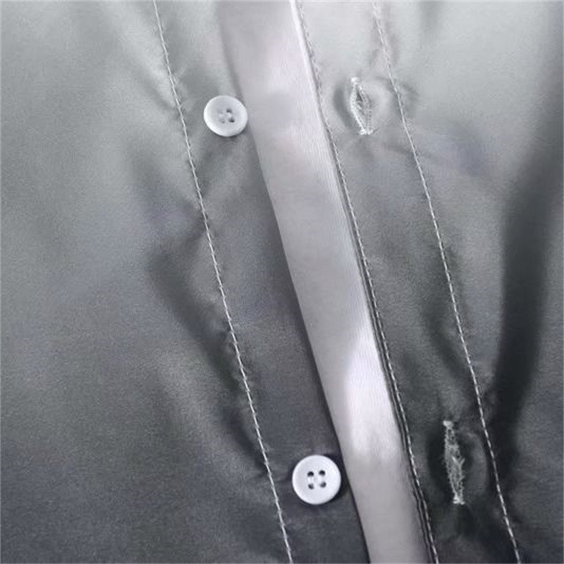 Cămăși cu mânecă lungă de vară în gradient japonez pentru băieți, fete, trenduri coreene, bluze casual pentru studenți, iubitori de bărbați, femei, cămăși unisex