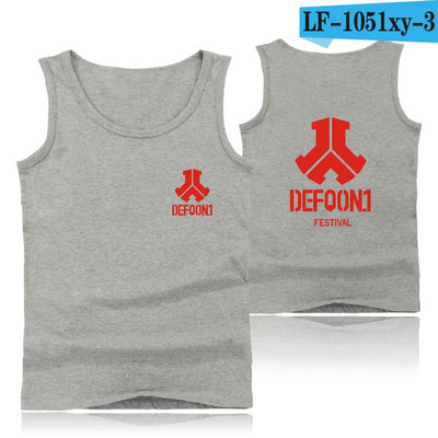 Defqon 1 Majice velikih veličina Majice bez rukava Muške majice bez rukava i anime Sugar Life Street Wear Košulje Ljetni prsluci Defqon 1