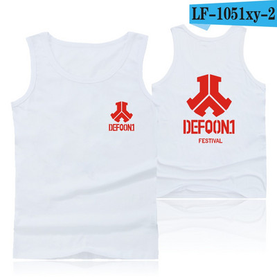 Defqon 1 Majice velikih veličina Majice bez rukava Muške majice bez rukava i anime Sugar Life Street Wear Košulje Ljetni prsluci Defqon 1