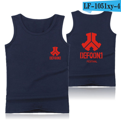 Defqon 1 Majice velikih veličina Majice bez rukava Muške majice bez rukava i anime Sugar Life Street Wear Košulje Ljetni prsluci Defqon 1