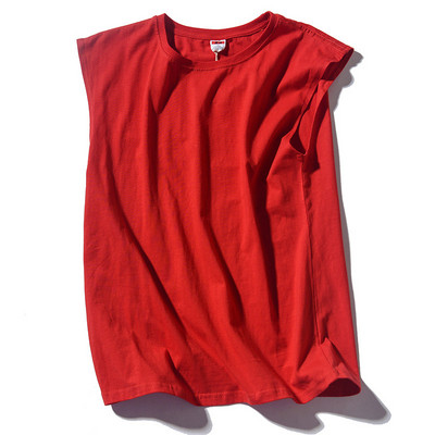 MRMT 2023 uhiuus meeste ühevärviline vest vabaaja spordimeeste puuvillane ümara kaelusega varrukateta T-särgi vest