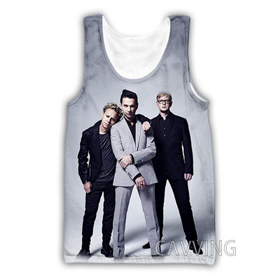 Jauna modes sieviešu/vīriešu 3D drukas Depeche-Mode topi Harajuku veste Vasaras apakškrekls Krekli Ielu apģērbs H01