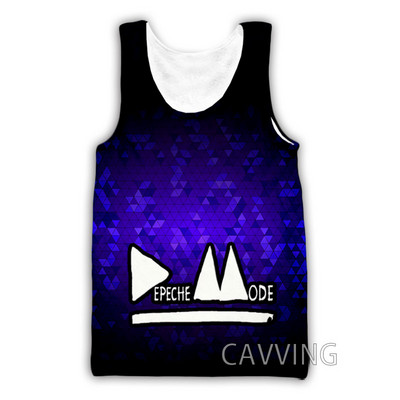 Jauna modes sieviešu/vīriešu 3D drukas Depeche-Mode topi Harajuku veste Vasaras apakškrekls Krekli Ielu apģērbs H01