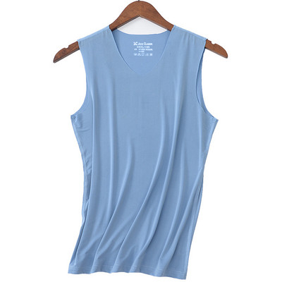 Férfi Ruházat Fitness Férfi Mellény Ruházat Férfi Tank tetejű Testépítés Tight Ice Silk Nyári Mellény Alsóingek Fitness ujjatlan