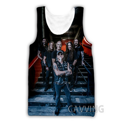 Νέα μόδα Γυναικείες/Ανδρικές 3D εκτυπωμένες μπλούζες ροκ μπάντας Harajuku γιλέκο καλοκαιρινά πουκάμισα εσώρουχα Streetwear