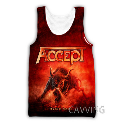 Νέα μόδα Γυναικείες/Ανδρικές 3D εκτυπωμένες μπλούζες ροκ μπάντας Harajuku γιλέκο καλοκαιρινά πουκάμισα εσώρουχα Streetwear