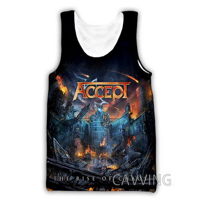 Νέα μόδα Γυναικείες/Ανδρικές 3D εκτυπωμένες μπλούζες ροκ μπάντας Harajuku γιλέκο καλοκαιρινά πουκάμισα εσώρουχα Streetwear