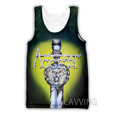 Νέα μόδα Γυναικείες/Ανδρικές 3D εκτυπωμένες μπλούζες ροκ μπάντας Harajuku γιλέκο καλοκαιρινά πουκάμισα εσώρουχα Streetwear