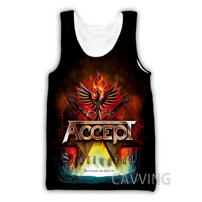 Νέα μόδα Γυναικείες/Ανδρικές 3D εκτυπωμένες μπλούζες ροκ μπάντας Harajuku γιλέκο καλοκαιρινά πουκάμισα εσώρουχα Streetwear