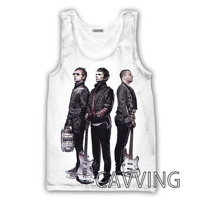 CAVVING 3D Printed MUSE Rock Tank Topi Harajuku Vest Vasaras Apakškrekls Krekli Ielu apģērbs vīriešiem/sieviešu V01