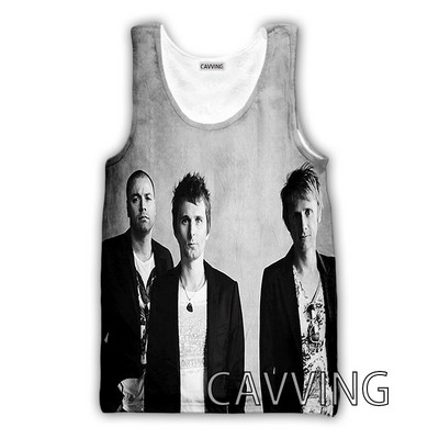 CAVVING 3D Printed MUSE Rock Tank Topi Harajuku Vest Vasaras Apakškrekls Krekli Ielu apģērbs vīriešiem/sieviešu V01