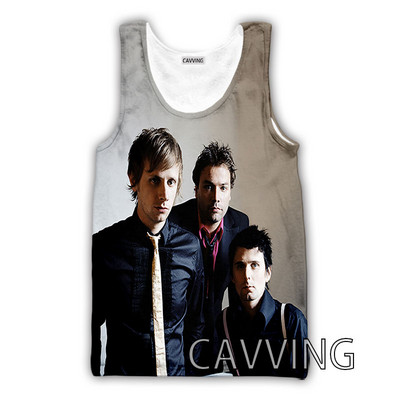 CAVVING 3D Printed MUSE Rock Tank Topi Harajuku Vest Vasaras Apakškrekls Krekli Ielu apģērbs vīriešiem/sieviešu V01