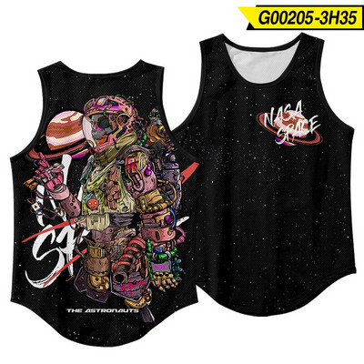 Vīriešu modes bezpiedurknēm, melnā tīģera apdrukas veste, fitnesa kultūrisms, muskuļu apakškrekls, sporta zāle