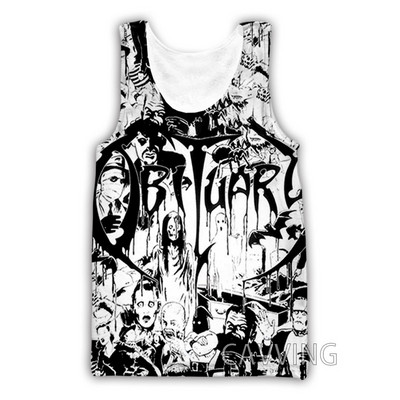 Νέα μόδα Γυναικεία/Ανδρικά 3D Εκτύπωση Νεκρολόγια Ροκ φανελάκια Harajuku Γιλέκο καλοκαιρινά πουκάμισα εσώρουχα Streetwear