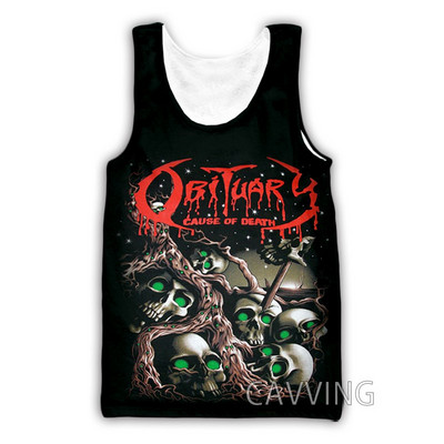 Νέα μόδα Γυναικεία/Ανδρικά 3D Εκτύπωση Νεκρολόγια Ροκ φανελάκια Harajuku Γιλέκο καλοκαιρινά πουκάμισα εσώρουχα Streetwear