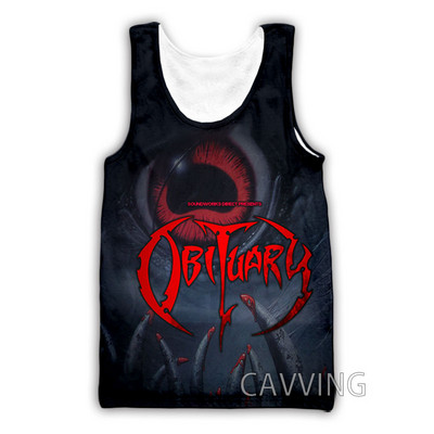 Νέα μόδα Γυναικεία/Ανδρικά 3D Εκτύπωση Νεκρολόγια Ροκ φανελάκια Harajuku Γιλέκο καλοκαιρινά πουκάμισα εσώρουχα Streetwear