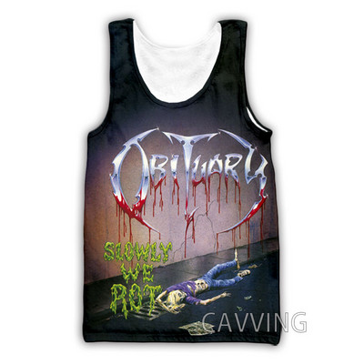 Νέα μόδα Γυναικεία/Ανδρικά 3D Εκτύπωση Νεκρολόγια Ροκ φανελάκια Harajuku Γιλέκο καλοκαιρινά πουκάμισα εσώρουχα Streetwear