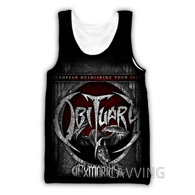 Νέα μόδα Γυναικεία/Ανδρικά 3D Εκτύπωση Νεκρολόγια Ροκ φανελάκια Harajuku Γιλέκο καλοκαιρινά πουκάμισα εσώρουχα Streetwear