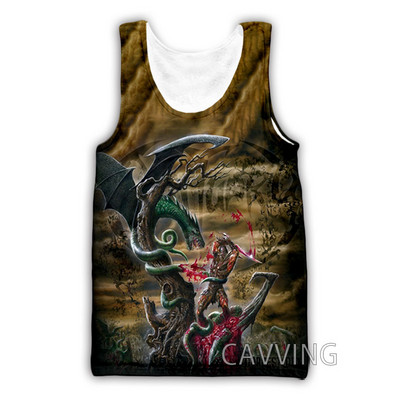 Νέα μόδα Γυναικεία/Ανδρικά 3D Εκτύπωση Νεκρολόγια Ροκ φανελάκια Harajuku Γιλέκο καλοκαιρινά πουκάμισα εσώρουχα Streetwear