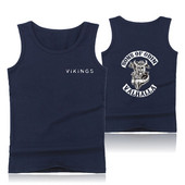 Fashion SONS OF ODIN VALHALLA Bodybuilding Tank Tops Bărbați Vestă de vară O-Gât Fitness Tank Top Bărbați Vikings King Cămașă fără mâneci