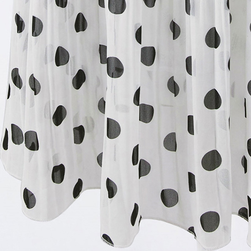 Plisirane suknje s točkicama za žene Midi dužine plus veličine Midi suknja visokog struka Lepršava klizačka ljuljaška Blagdanska Y2k odjeća