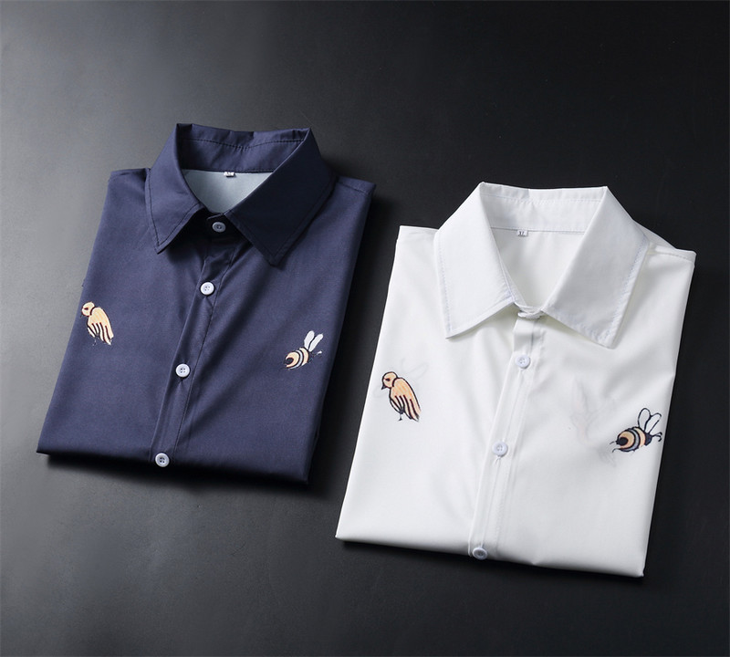 Krekli Vīriešu Apģērbi Vīriešu Dizaineru Apģērbi Blūzes Polo krekli Camisas De Hombre 2023 Korea Fashion Īsām piedurknēm Topi Liela izmēra