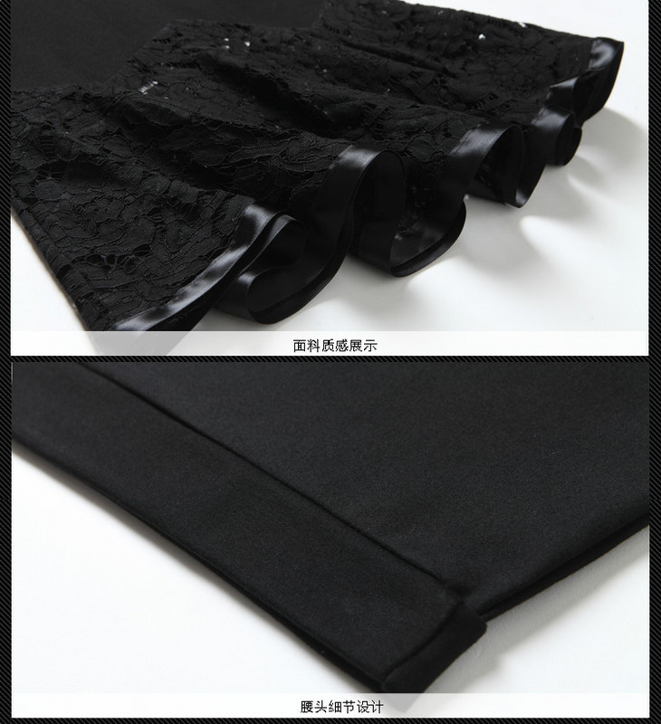 Moda femei fuste vară nou casual mozaic lolita dantelă fustă creion fustă cu talie înaltă faldas plus fustă S-5XL