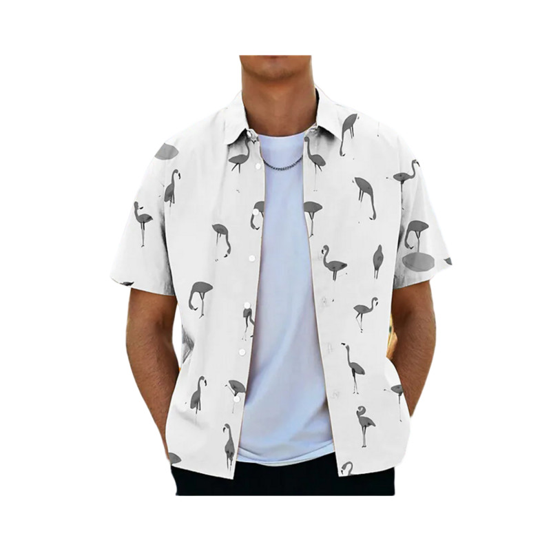 Kokosriekstu koka krekli vīriešiem ar 3d apdruku vīriešu havajiešu krekls Dazn Beach īsām piedurknēm modes topi T krekls vīriešu blūze Camisa