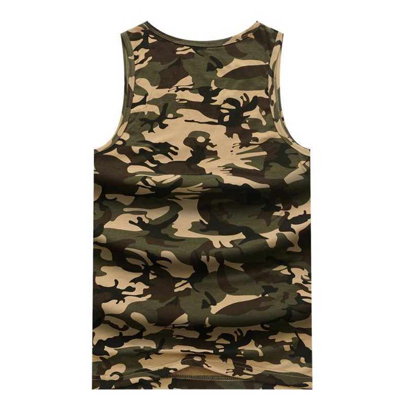 Kamuflažna taktička majica bez rukava, brzo sušeća borbena majica bez rukava, kamuflažna majica za lov na otvorenom, planinarenje, vojna majica