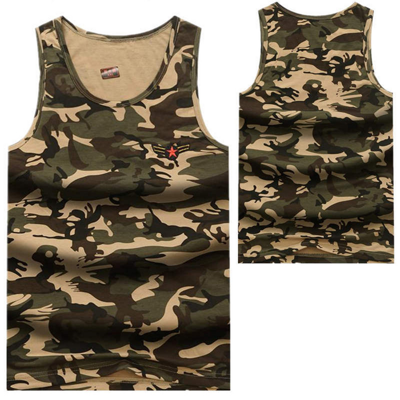 Kamuflažna taktička majica bez rukava, brzo sušeća borbena majica bez rukava, kamuflažna majica za lov na otvorenom, planinarenje, vojna majica