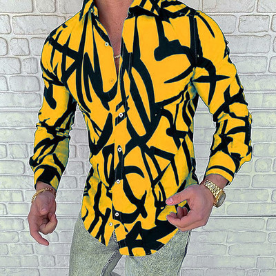 2023. gada sporta Basic Snap lielizmēra vasaras krekls, ar pogām nolaižams krekls. Vīriešu regulāra piegriezuma kleita ar izplešanos apkakles krekls